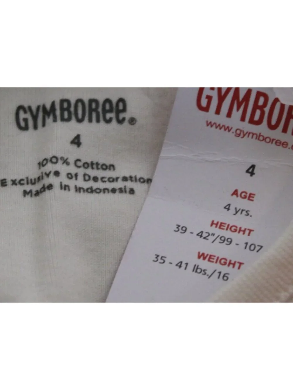 2008 Gymboree Sweeter Than Chocolate Box of Bonbon Shirt White L/S Ribbon